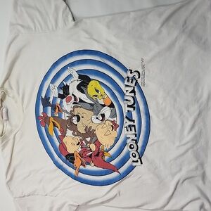 Vintage 90s Looney Tunes Cartoon Graphic T Shirt